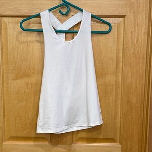 Under Armour Classic White Tank Top size XS racerback